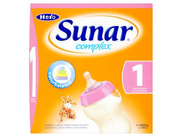Sunar Complex 1 сухая молочная смесь 2 х 300 г